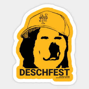 Deschfest Original - Black Logo Sticker